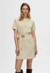 Повседневное платье Slfessential Selected, бежевый - фото 4