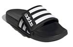 Тапочки adilette комфорт adj j Adidas, черный - фото 3