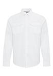 Рубашка THB LSLV COLLINS Threadbare, цвет white - фото 5