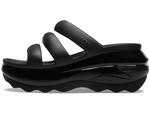 Туфли Crocs Mega Crush Triple Strap Sandal, черный - фото 4
