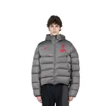 Пуховик мужской серый Nike, серый - фото 7