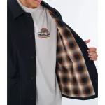 Верхняя рубашка Hurley Bixby Lined Canvas, черный - фото 4