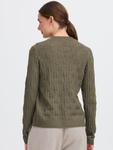 Вязаный кардиган Oxmo Sinva, Olive - фото 6
