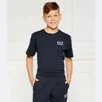 Футболка стандартного кроя Ea7, синий - фото 2