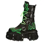 Ботинки унисекс черные New Rock - фото