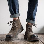 Мужские ботинки Cahhrrn X Martin Boot Men Beige Shupate - фото 16