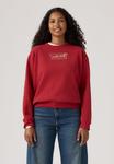 Толстовка Levi's EVERYDAY CREW, Rhythmic Red/Red - фото 2