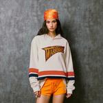 Mitchell Ness Толстовка Mitchell & Ness Unisex Ecru/Black - фото 3