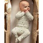 Комбинезон-слип с застежкой-молнией и принтом "Whimsical Foliage" для мальчиков Memoi - фото 2