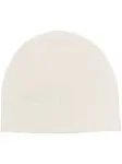 Кашемировая шапка бини в рубчик JIL SANDER, нейтральный - фото
