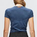 Женская футболка с рисунком зебру Salewa, синий - фото 11