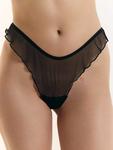 Erlich Textil Трусы String ICONIC MESH BRAZIL STRING in schwarz - фото 4