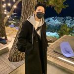 Пальто унисекс I’M David, черный - фото 5