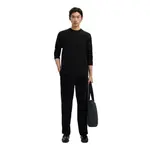 Свитер Selected Tray Relaxed Fit, черный - фото 6