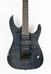 Электрогитара ESP LTD M-200FM - прозрачный черный - фото 3