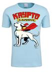 Рубашка Logoshirt Krypto the Superdog, светло-синий - фото