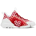 DIOR D-Connect Lifestyle Shoes Women's Mid-top Red White - фото 2
