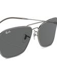 Солнцезащитные очки Caravan Ray-Ban, серебряный - фото 4