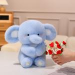 PUDOWRABBIT Плюшевая кукла Hug Rose Elephant высотой 30 см - фото 8