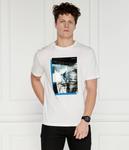 Футболка мужская Boss Green с принтом, белый - фото 3