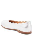 Кожаные балетки металлик Chloé, серый - фото 2