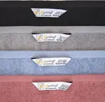 Набор полотенец Dyckhoff "Полоски попкорна" (комплект (6 шт.), черный - фото 4