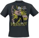 Футболка Presley, Elvis Broke The Rules, черный - фото
