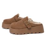 Закрытые тапочки для женщин La Chapelle, хаки - фото 5