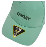 Бейсболка Oakley 6 Panel Stretch Metallic, зеленый - фото 3