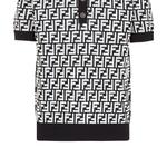 SS24 Вязаный свитер мужской черный FENDI - фото 4