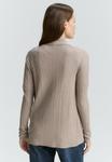 Кардиган TOM TAILOR Cardigan, Soft Taupe Melange/Taupe - фото 3