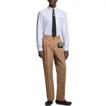 Рубашка Embellished Long Sleeved Cotton Shirt LOUIS VUITTON, белый - фото 3