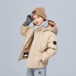 Детская пуховая куртка Grade School Converse, Oat - фото 7