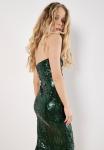 Платье Apricot SEQUIN BANDEAU MIDI, Green - фото 2