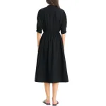 Женское платье с длинными рукавами Tory Burch, черный - фото 4