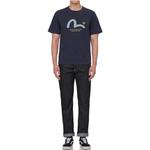 Джинсы мужские деним синие Evisu, синий - фото 3