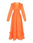 Платье до колена IZIA, оранжевый - фото