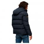 Пуховик Superdry Everest Short, синий - фото 2