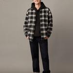 Футболка мужская GAP, красно-белая клетка - фото 4