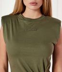 Платье намибх Pinko, хаки - фото 4