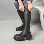 Сапоги женские черный Eblan - фото 5