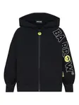 Худи на молнии с логотипом Barrow kids, черный - фото