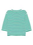 ASPESI топ в полоску, зеленый - фото 2