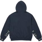 Толстовка с капюшоном и молнией Supreme, серый/серый - фото 5