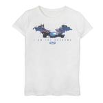 Футболка с рисунком DC Comics «Бэтмен и тени» для девочек 7–16 лет Licensed Character - фото