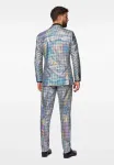 Костюм дискоболлера Opposuits, Silver-Coloured - фото 2