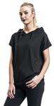 Футболка Urban Classics Ladies Sleeveless Jersey Hoody, черный - фото 4