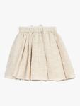 Детская юбка из твида Angel & Rocket, Ivory - фото 2