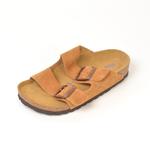 Сандалии-слайды унисекс Boku, коричневый - фото 6