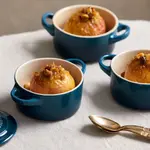 Керамическая кокотка Le Creuset с крышкой, 0.25 л, 10 см, бирюзовый - фото 3